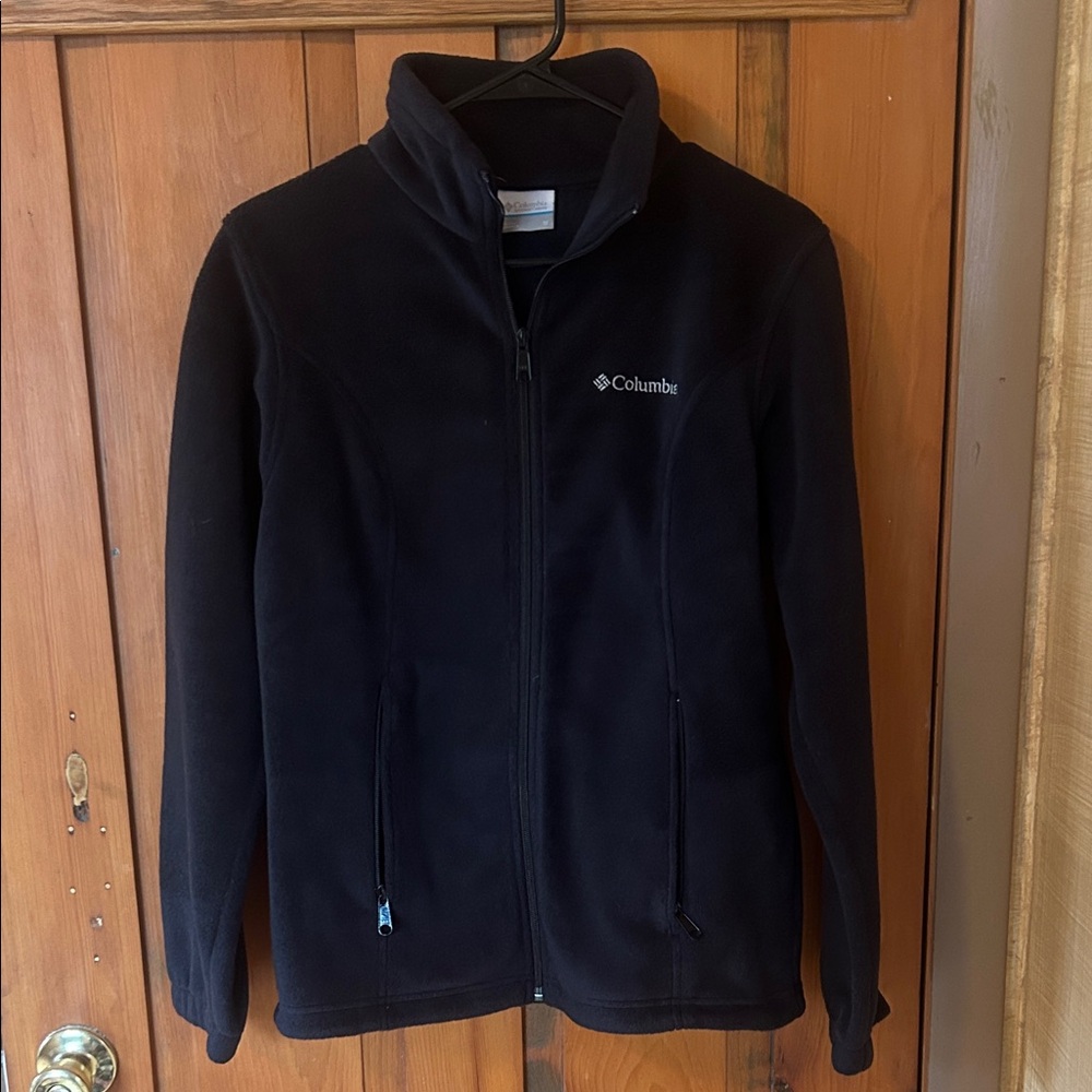Columbia Kids Black Full-Zip Fleece Jacket